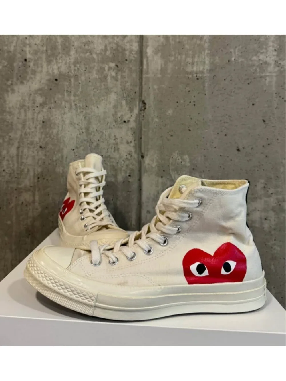Converse x COMME des GARÇONS PLAY Chuck 70 White Men’s US 8 Women’s US 10